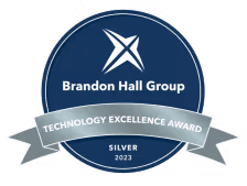 Brandon Hall Group Technology Excellence Awards – Miglior progresso nella tecnologia per la gestione della formazione